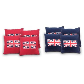 British Flag Cornhole Bags Set of 8