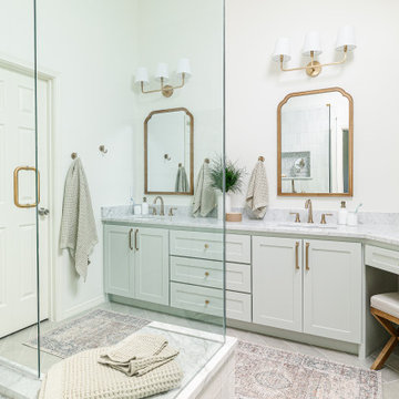 Love It Or Leave It | Transitional Primary Bathroom