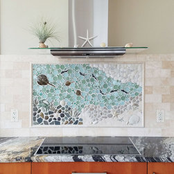 Custom Nautical Kitchen Backsplash Mural - Tile Murals