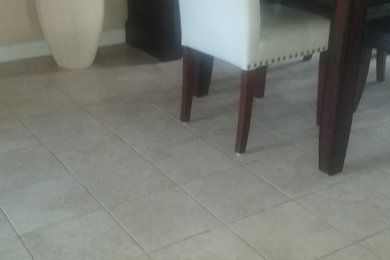 Inspiration for a mediterranean dining room remodel in San Francisco