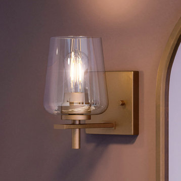 Luxury New Traditional Wall Sconce, Olde Brass