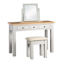 Chester Grey Dressing Set - Bedroom & Makeup Vanities
