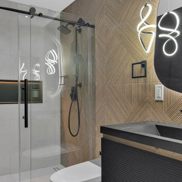 Modern Bathroom Remodels, Saratoga, CA