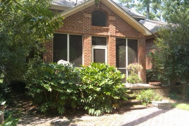 Transitional exterior home idea in Other