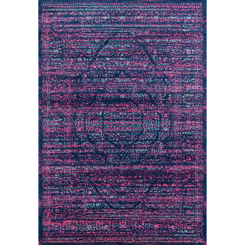 United Weavers Abigail Analia Midnight Blue 10x13 Rug 9'8x13'2