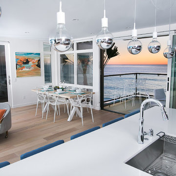 La Jolla Beach Penthouse Interior Color Palette