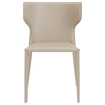 Divinia Stacking Chair, Gray, Light Gray