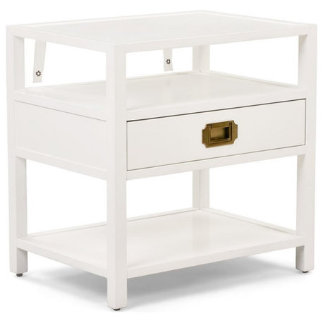 Finch Lockwood Side Table White