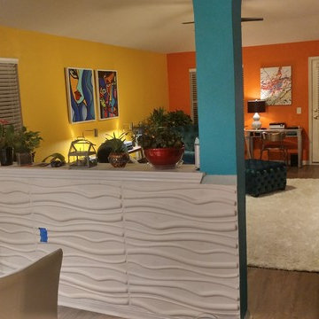 3D WALL PANEL INSTALLATION
