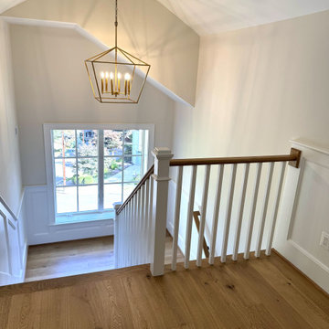 Project #141 | Timeless Switchback Staircase with Traditional Box Newels