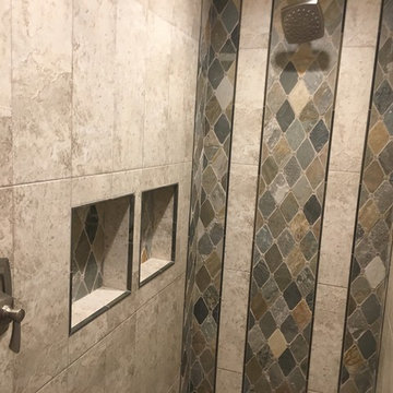 Tile Shower Waterfalls
