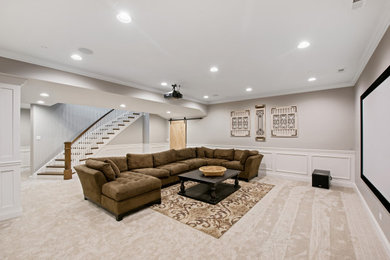 Inspiration for a home theater remodel