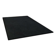 Luxury Area Rugs Houzz Rug 5 X7 Solid Black Luxurious High Quality Gy Living Room