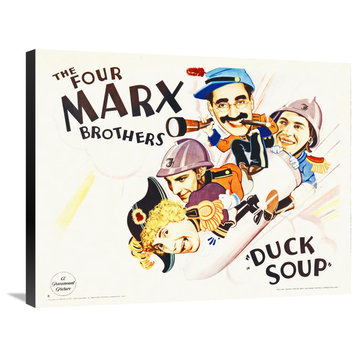 "Marx Brothers - Duck Soup 04" Canvas Giclee by Hollywood Photo Archive, 30"x24"