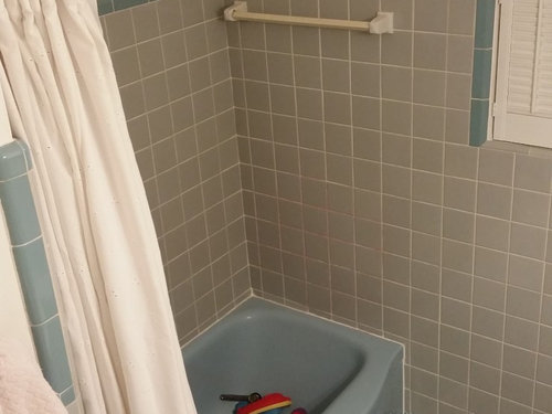 1950 S Blue Bathtub Renovation Help, What Were Bathtubs Made Of In 1950