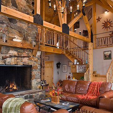 Log Homes & Cabins - Coventry Log Homes - The Athens