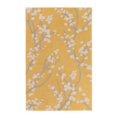 Tree Branches Rugs Houzz Super Area Rugs Contemporary Yellow Gray Ivory Cherry Blosson Tree Branch Rug