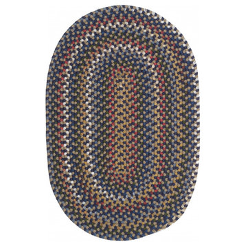 Colonial Mills Rug Wayland Oval Navy Oval