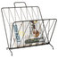Diamond Raster Magazine Rack, Black