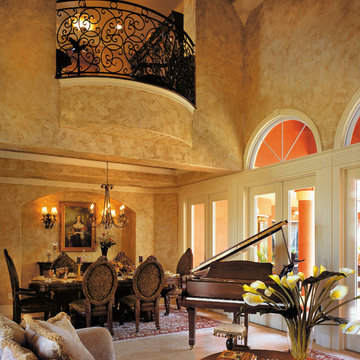 Sater Design Collection's 8055 "San Filippo" Home Plan