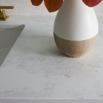 Dazzling Transitional Design Primary Bath