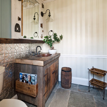Tin Accent Wainscoting