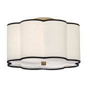 Robert Abbey Axis Aged Brass Ceiling Light