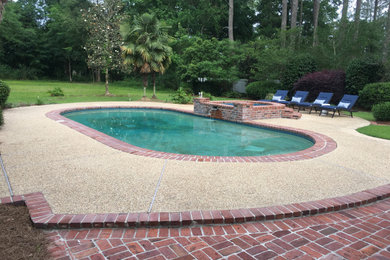 Example of a pool design in New Orleans