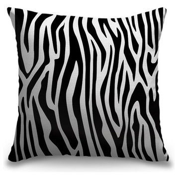 "Zebra Chic" Pillow 20"x20"