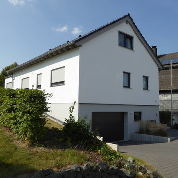 Haus Kersting - Wohnhaus in Holzbauweise mit Putzfassade