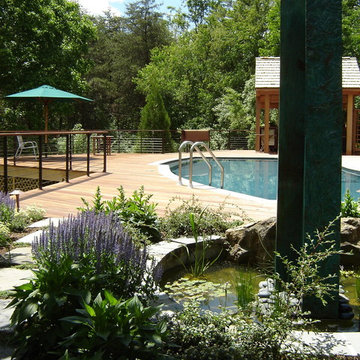 Sculpture Garden & Pool