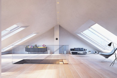 Modernes Wohnzimmer in Frankfurt am Main
