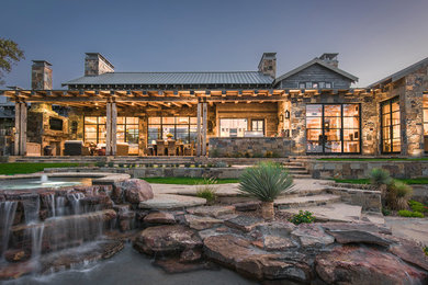 Mountain style exterior home photo in Dallas