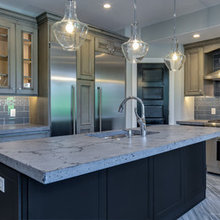 Navy Blue Cabinets
