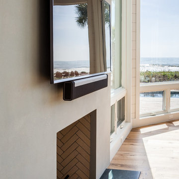 Breakfast Room TV with Soundbar