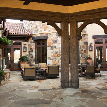 Rustic Lodge style home