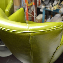 Green Bar-stools Leather - Indoor Pub And Bistro Sets