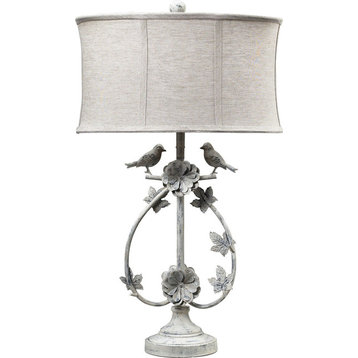 Saint Louis Heights Table Lamp - Antique Whte, Medium