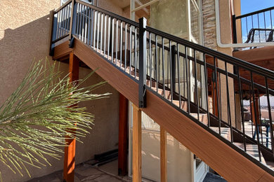 Example of a mid-sized deck design in Denver