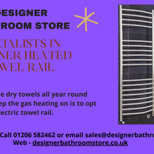 Designer Heated Towel Rails