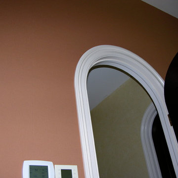 Fabric system for wall upholstery
