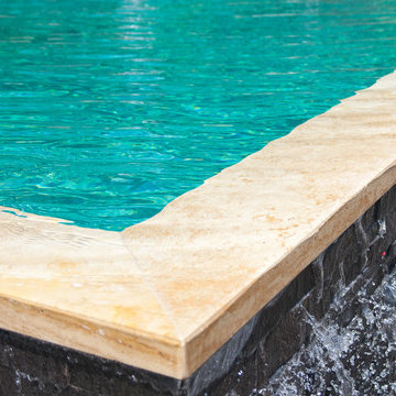 Mature Landscape and Infinity-Edge Pool