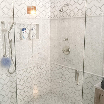 Ballet Ribbon Waterjet Mosaic Installations
