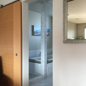 Master Bath Final Remodel - Barn Door