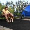 Outdoor Artificial Turf with Marine Backing, Jet Black, 6 Ft X 15 Ft