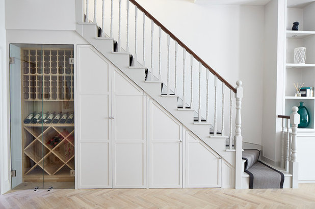 Transitional Staircase by Blakes London