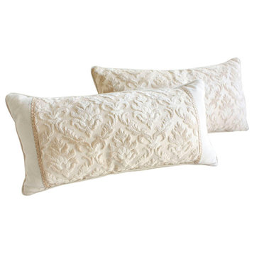 Consigned Louis XVI-Style Pillows, Set of 2