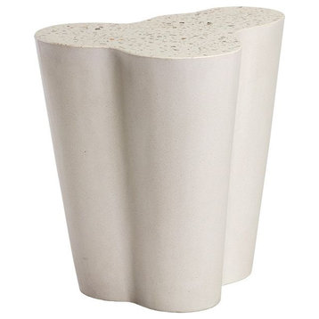 Ava End Table, Large, Terrazzo