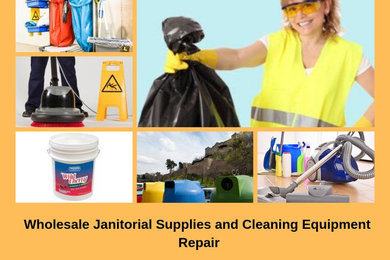 Wholesale Janitorial Supplies and Cleaning Equipment Repair