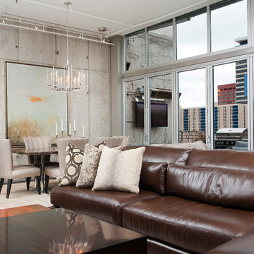 Titanium Lofts Residence Dining Room.